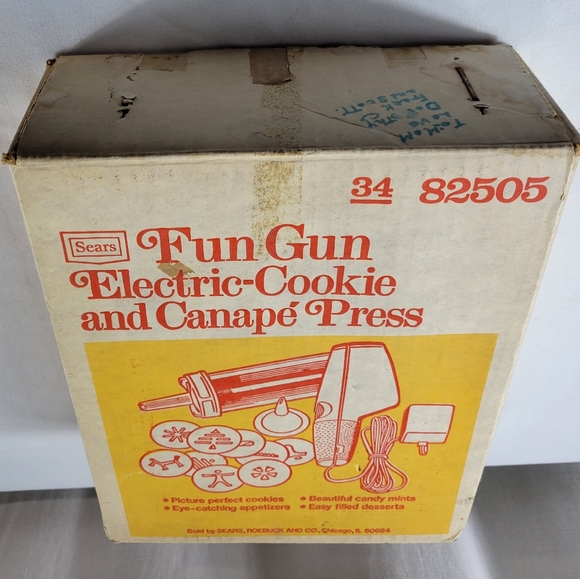 Sears Kitchen Vintage Sears Fun Gun Cookie Press And Canape Press